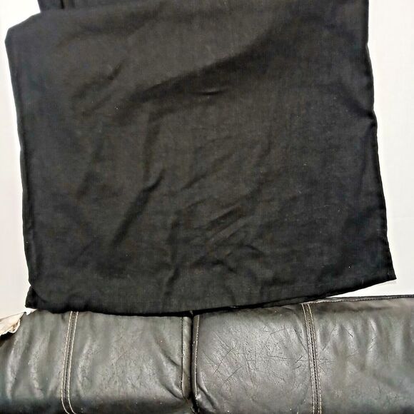 Studio Ease Minimalist Boho Size 8 Black Dress Very Modern Business Linen Blend. - Picture 6 of 9